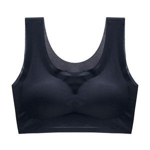 Ultra-thin Plus Size Ice Silk Comfort bra