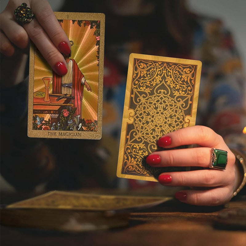 Explore the Mystical World of Tarot Gold Foil Tarot