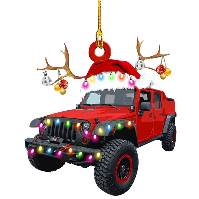 All Kinds Of Car-Boat-Christmas Iron Ornament