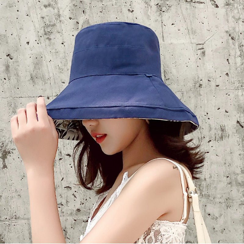 Wide Brim Cotton Summer Hat