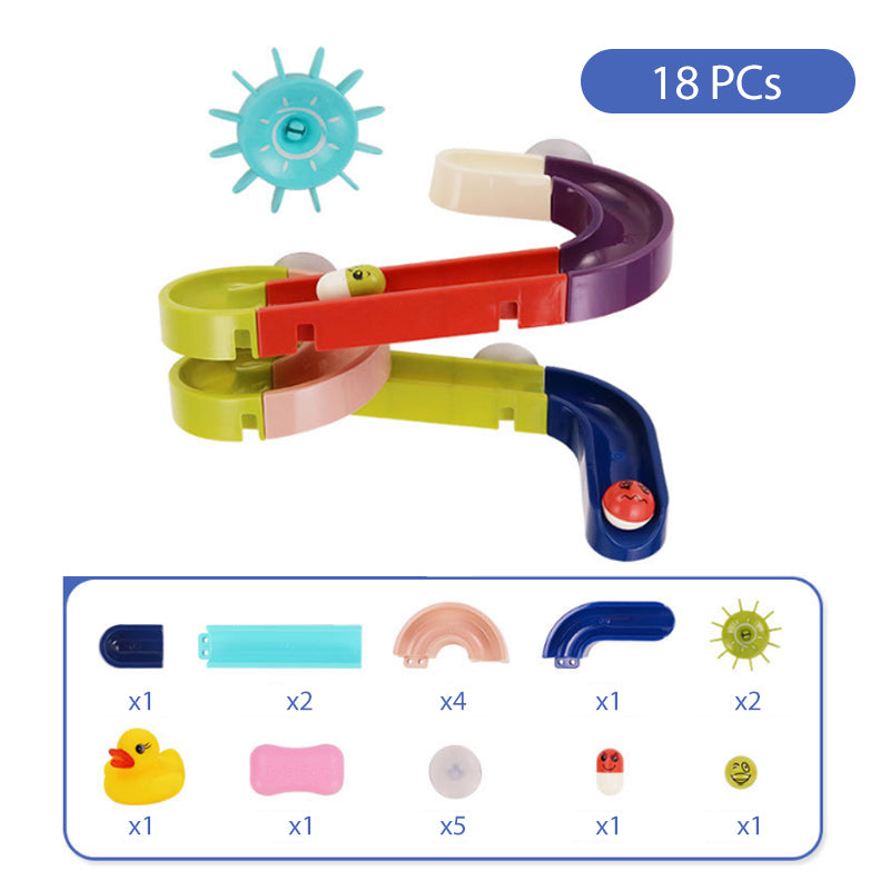 Baby Bath Toys DIY Assembling Track