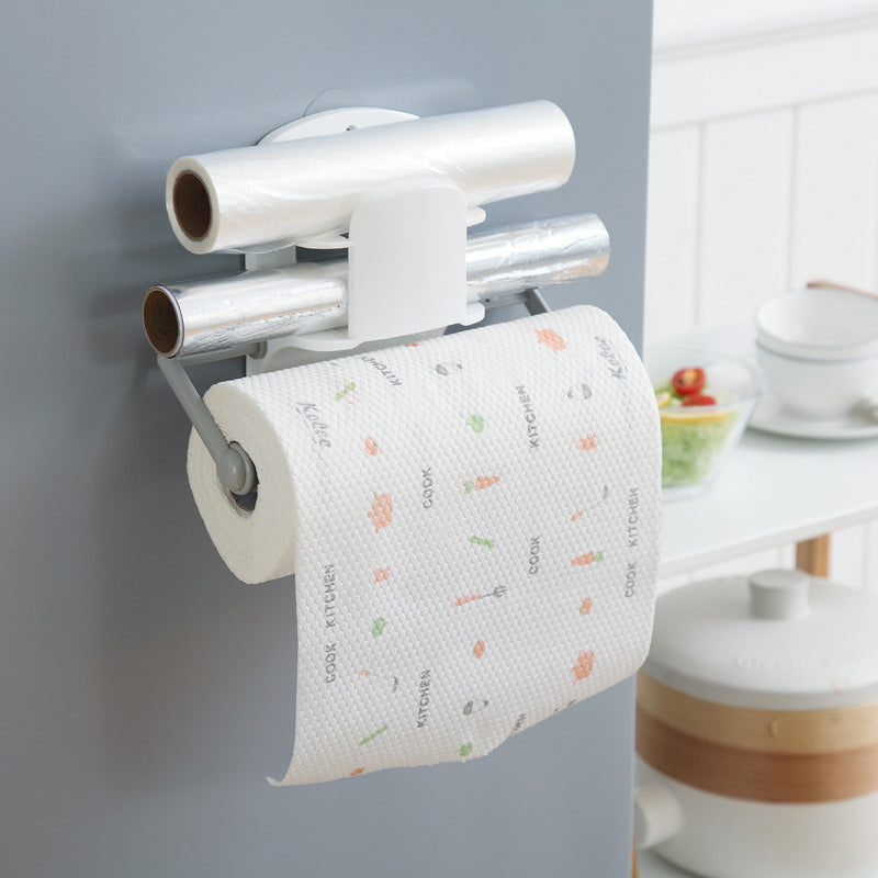 Multifunction No Trace Self adhesive Kitchen Roll Holders