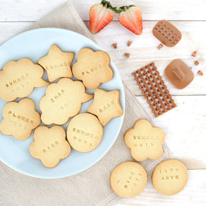 English Alphabet Biscuit Mould