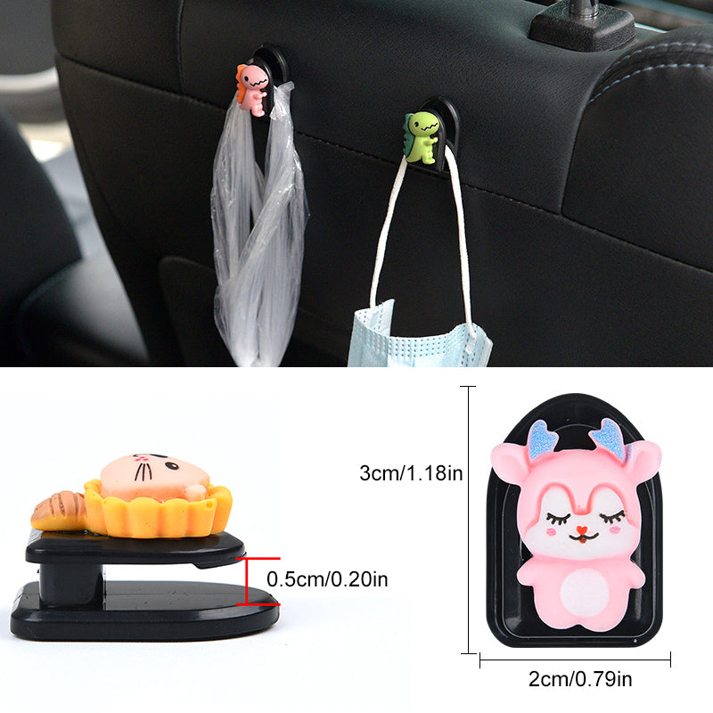 Vehicle Sticky Cute Hooks