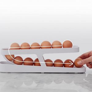 New Automatic Roll-Down Double-layer Egg Dispenser