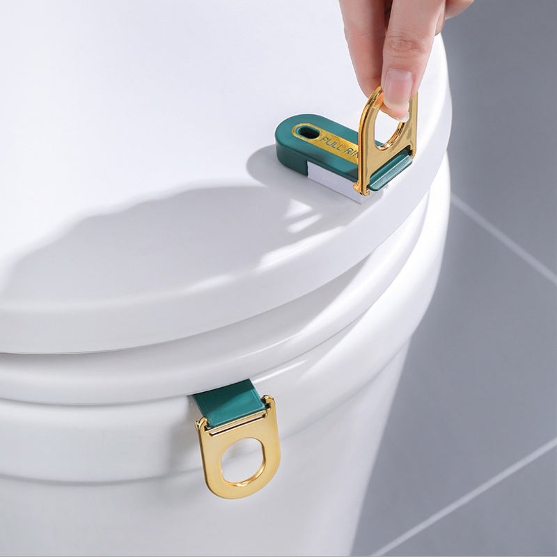 Multifunctional Pull Ring for Toilet Lid