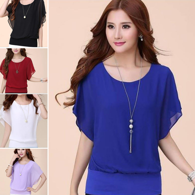 Loose Chiffon Shirt