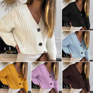 Cute Cardigan With Buttons