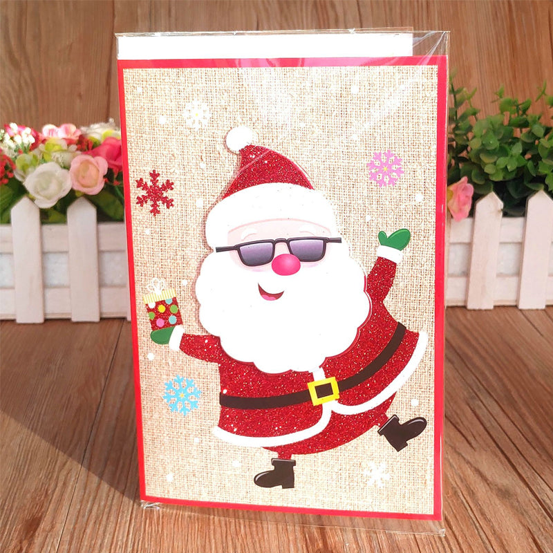 Merry Christmas Music Greeting Card (12pcs)