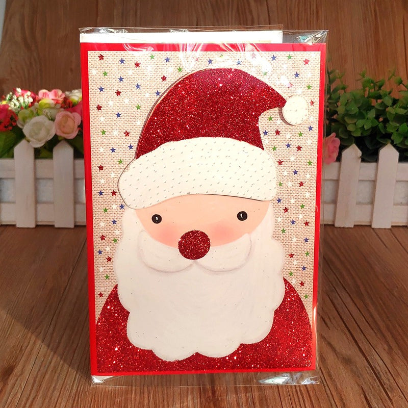 Merry Christmas Music Greeting Card (12pcs)