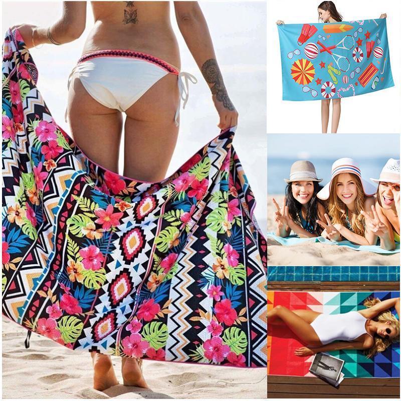 Polyester Beach Towel - Quick Dry, Sand Free