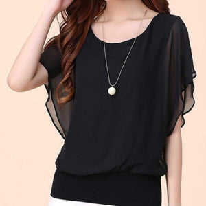 Loose Chiffon Shirt