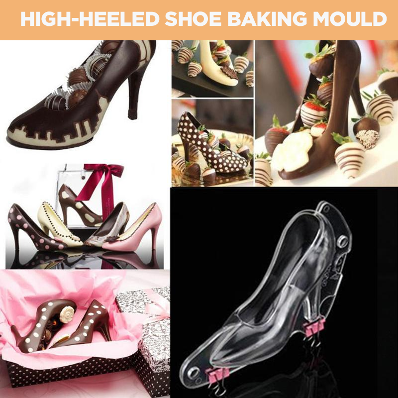 High-Heeled Shoe Baking Mould