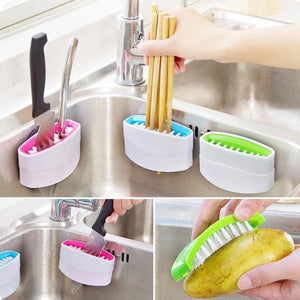 Hand-Free Cutlery Cleaner