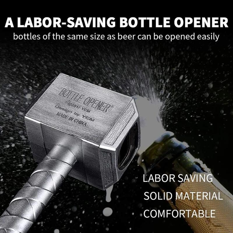 Fun and creative miracle hammer beer bottle opener