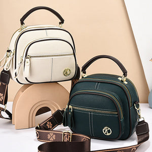 Classic Multifunctional Compartments Adjustable Crossbody Bag