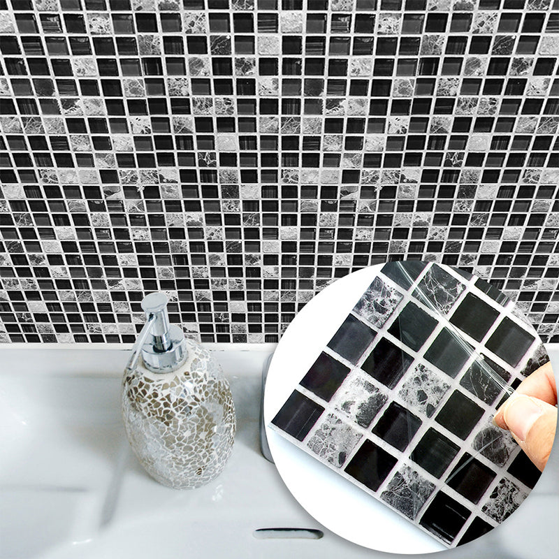 Black Mosaic Creative Tiles Stickers