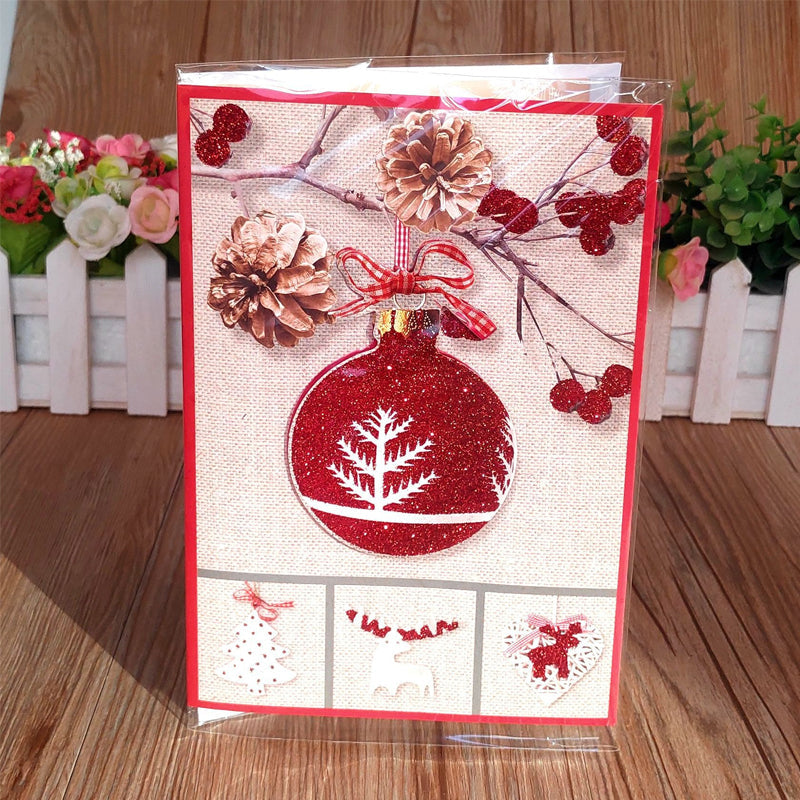 Merry Christmas Music Greeting Card (12pcs)