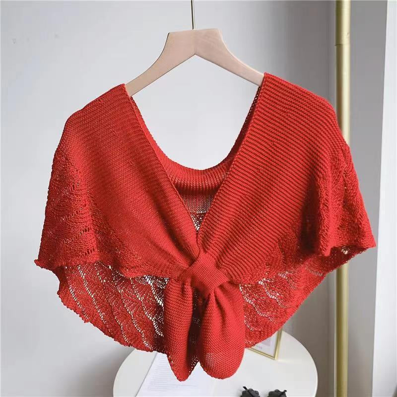 Fishtail Mini Knitted Shawl