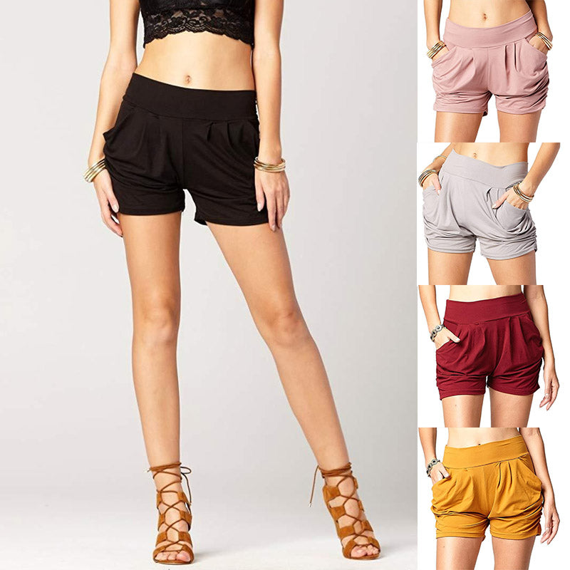 Pleated Comfy Bamboo Soft Shorts