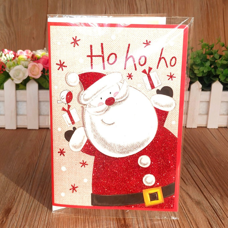 Merry Christmas Music Greeting Card (12pcs)