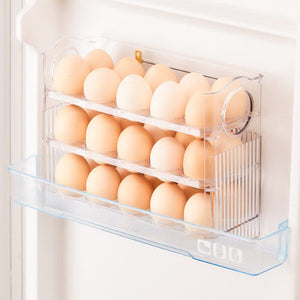 Automatic Flip Egg Storage Box