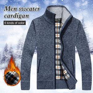 Men sweater cardigan