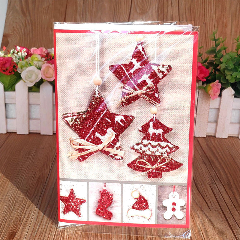 Merry Christmas Music Greeting Card (12pcs)