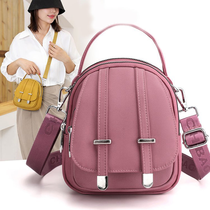 Double Buckle Handbag