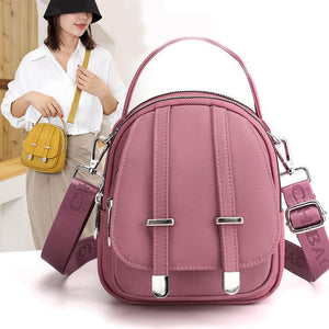 Double Buckle Handbag