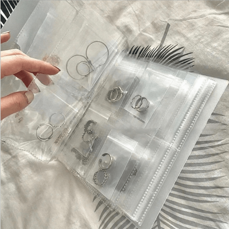 🎁Transparent Jewellery Storage Book Set