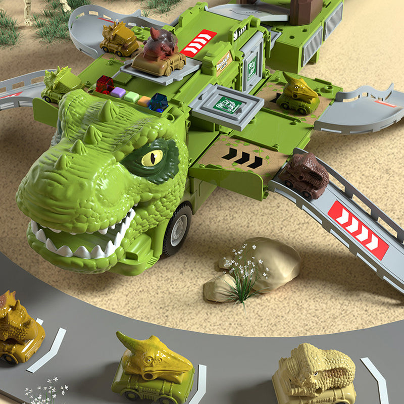 🦖Dinosaur Transforming Engineering Truck Track Toy Set(Free Shipping🎉)