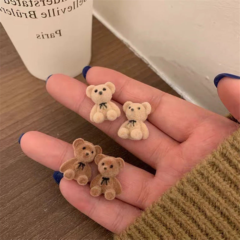 Cute Cartoon Bears Stud Earrings