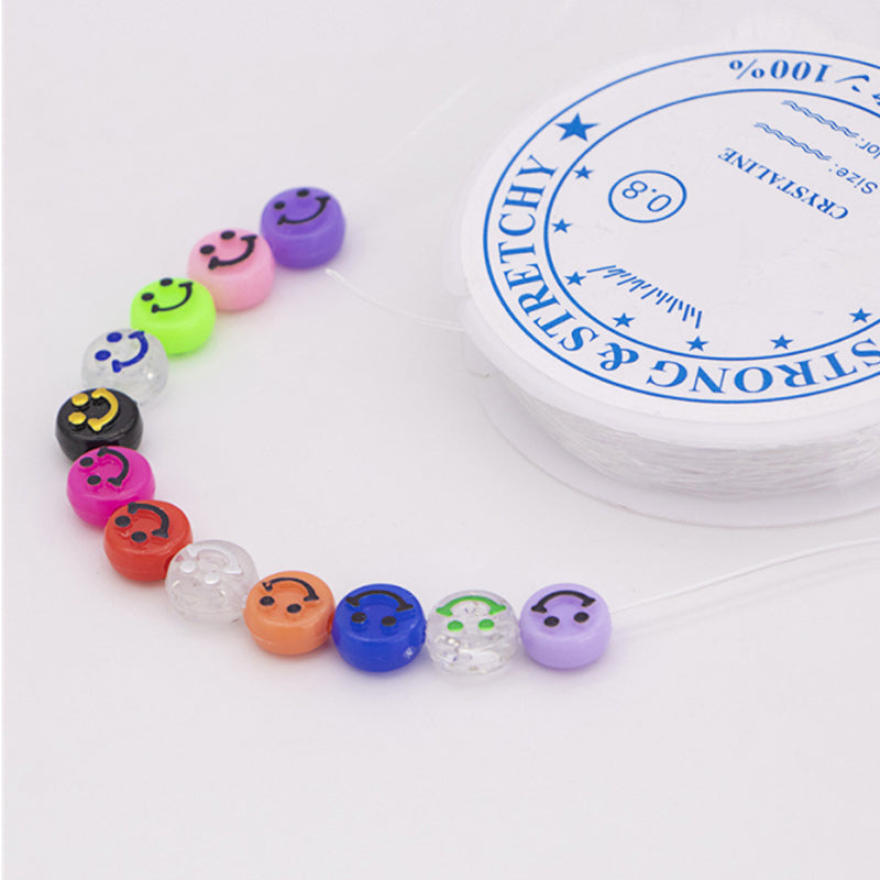 Smile Face Beads DIY Bracelets