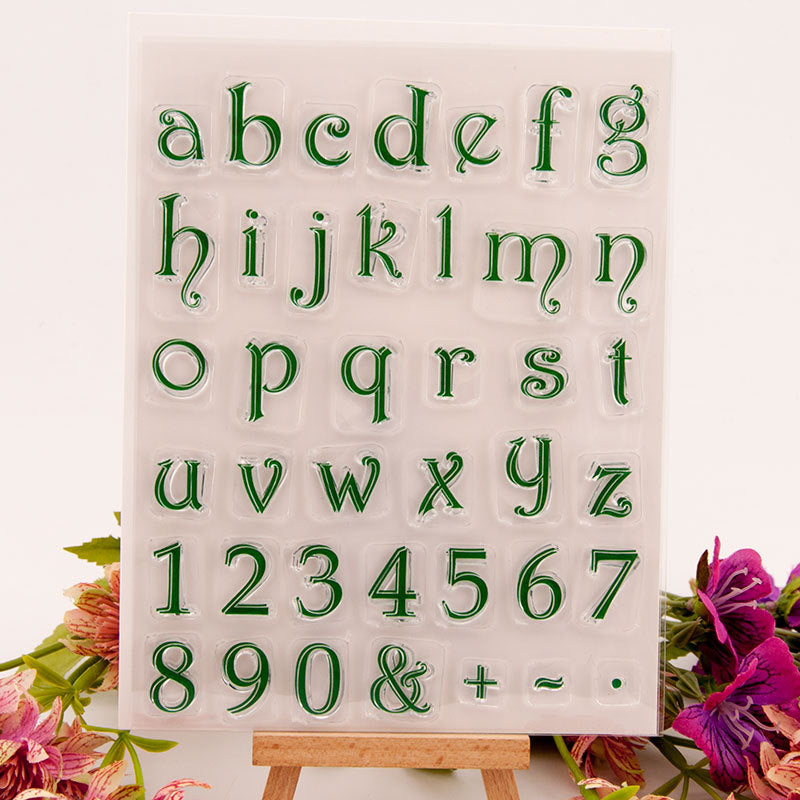 Alphabet or Number Cake Stamp Tool