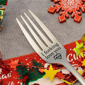 💝Engraved Fork - Best Funny Gift For Loved One