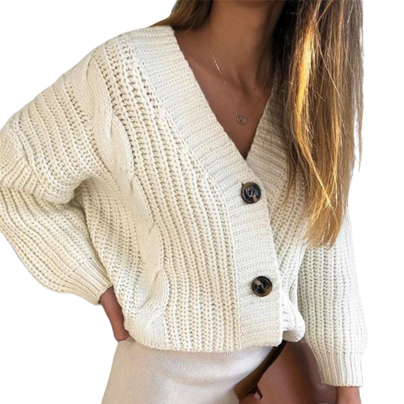 Cute Cardigan With Buttons