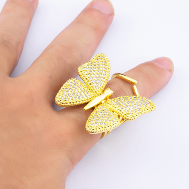 Dynamic Butterfly Ring