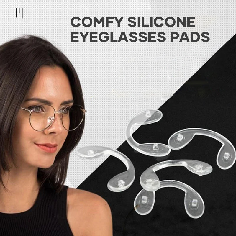 Comfy Silicone Eyeglasses Pads