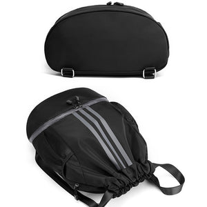 Large Nylon Drawstring Pocket Backpack