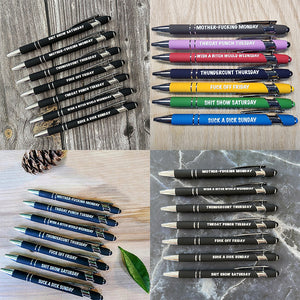 Funny Daily Pen Set