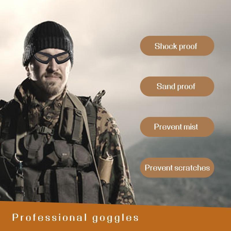 Polarized Shatterproof Military Goggles