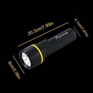 7 LED waterproof household flashlight