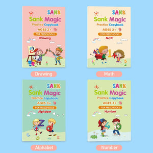 👨‍👶‍👦Magic Practice Copybook