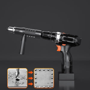 Professional Rivet Gun Adapter Kit 🛠With 4Pcs Different Nozzle Bolts