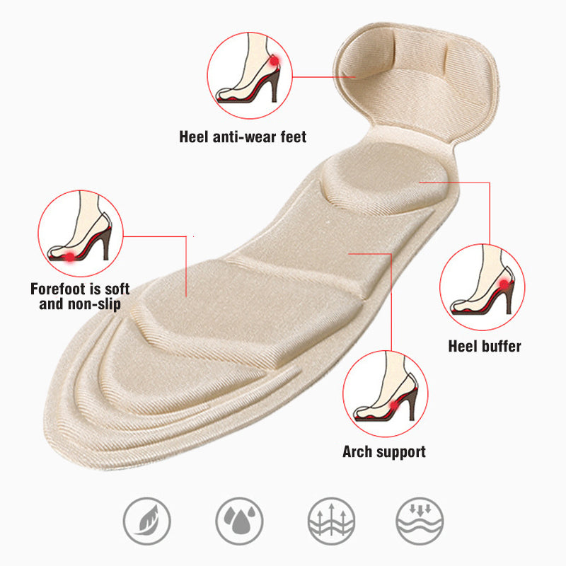 2 In 1 Soft Massage High Heel Pad