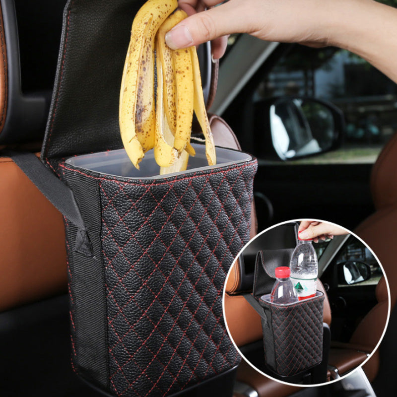 Car Seat Trash Can with Lid