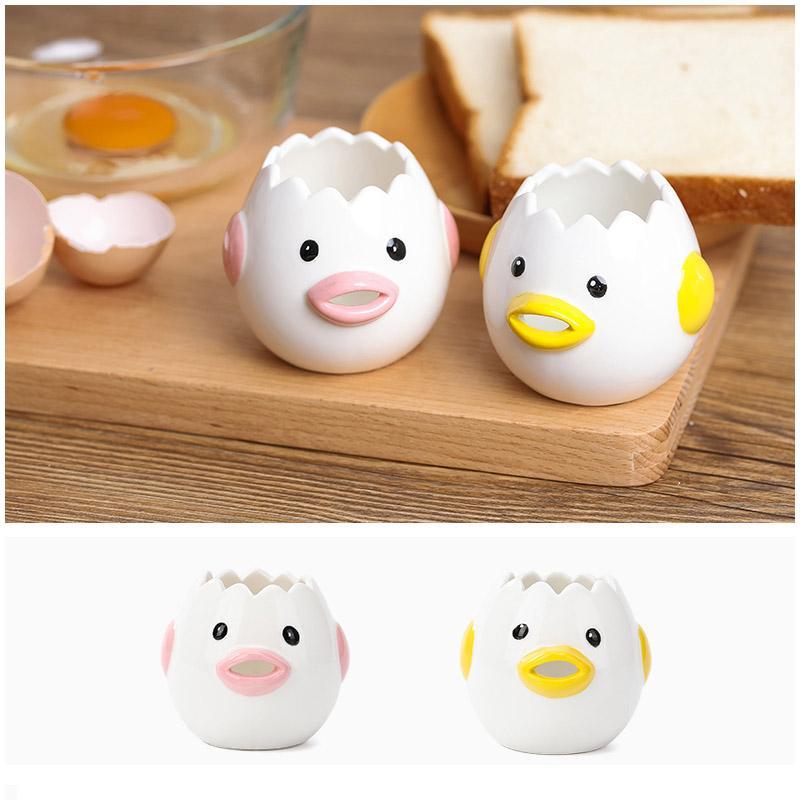 Cartoon Egg Yolk White Separator