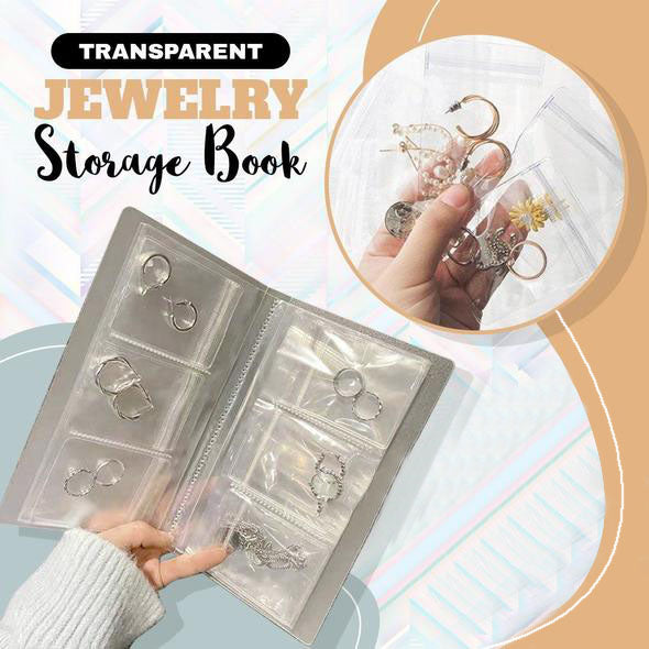 🎁Transparent Jewellery Storage Book Set