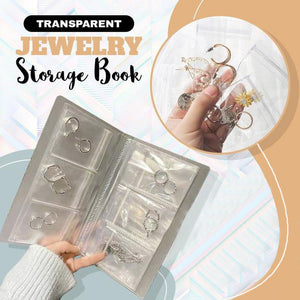 🎁Transparent Jewellery Storage Book Set